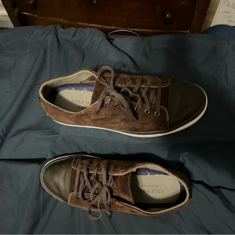 Cole Haan Men's Brown and Black Sneakers - Picture 2 of 7